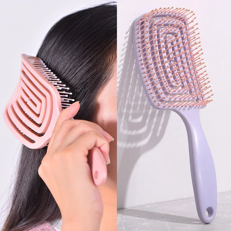 Brosse massage cuir  chevelu